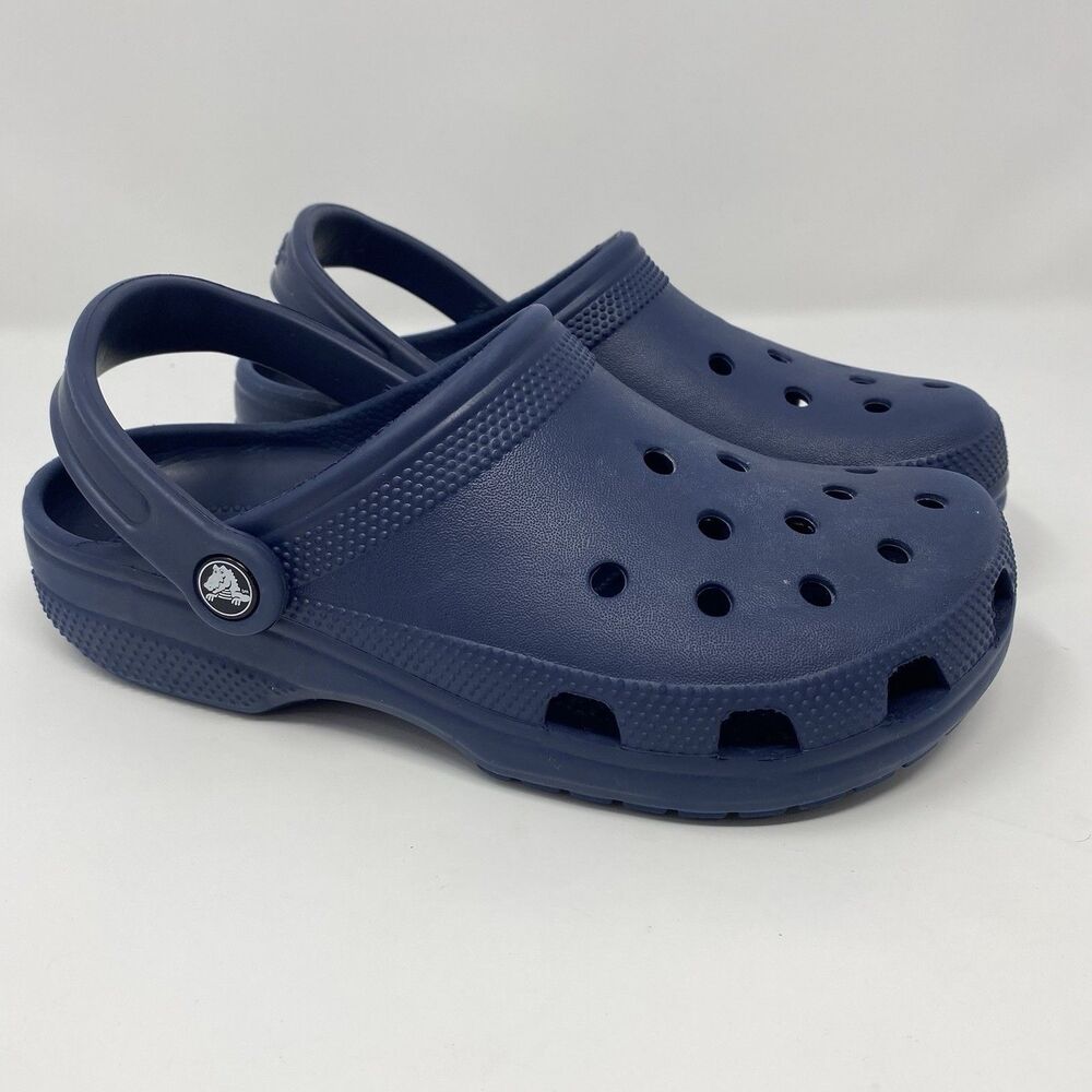 CROCS Classic Navy Blue M6/W8 Slip-on Comfort Clogs Summer Sandal Outdoor Garden